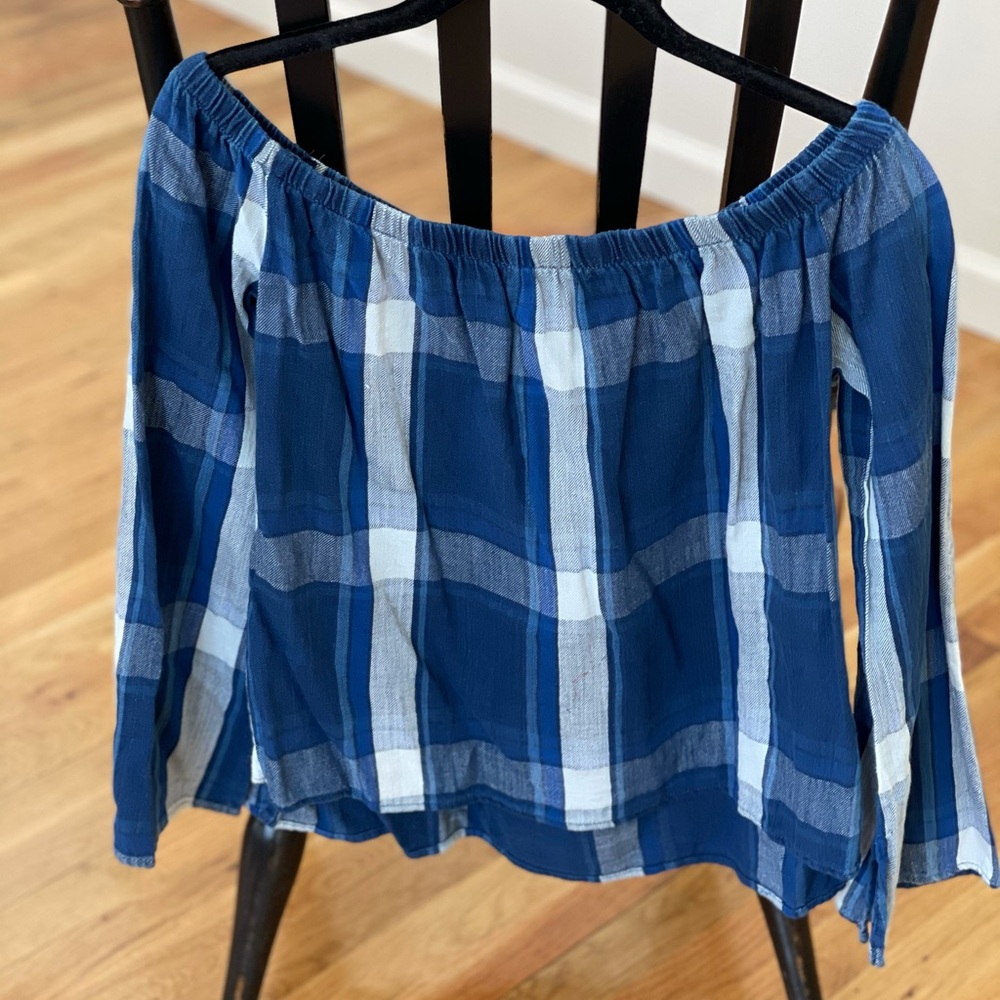 Anthropologie cloth & stone off the shoulder